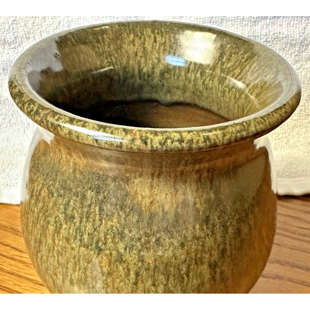 Avery Art Pottery Pot Vase Planter Bowl Signed‎ Vtg Hernoldson